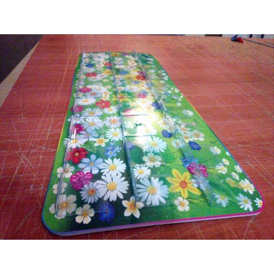 Подставка под выставку лепки Полянка