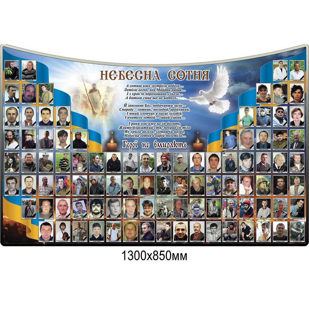 Стенд Небесная сотня (с фото)