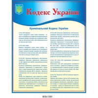 Стенд Кодекс Украины (голубой)