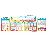 Комплект стендов для начальной школы (разноцветный)