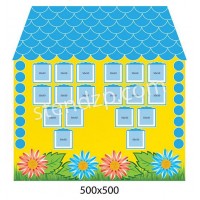 Стенд в формі будиночку