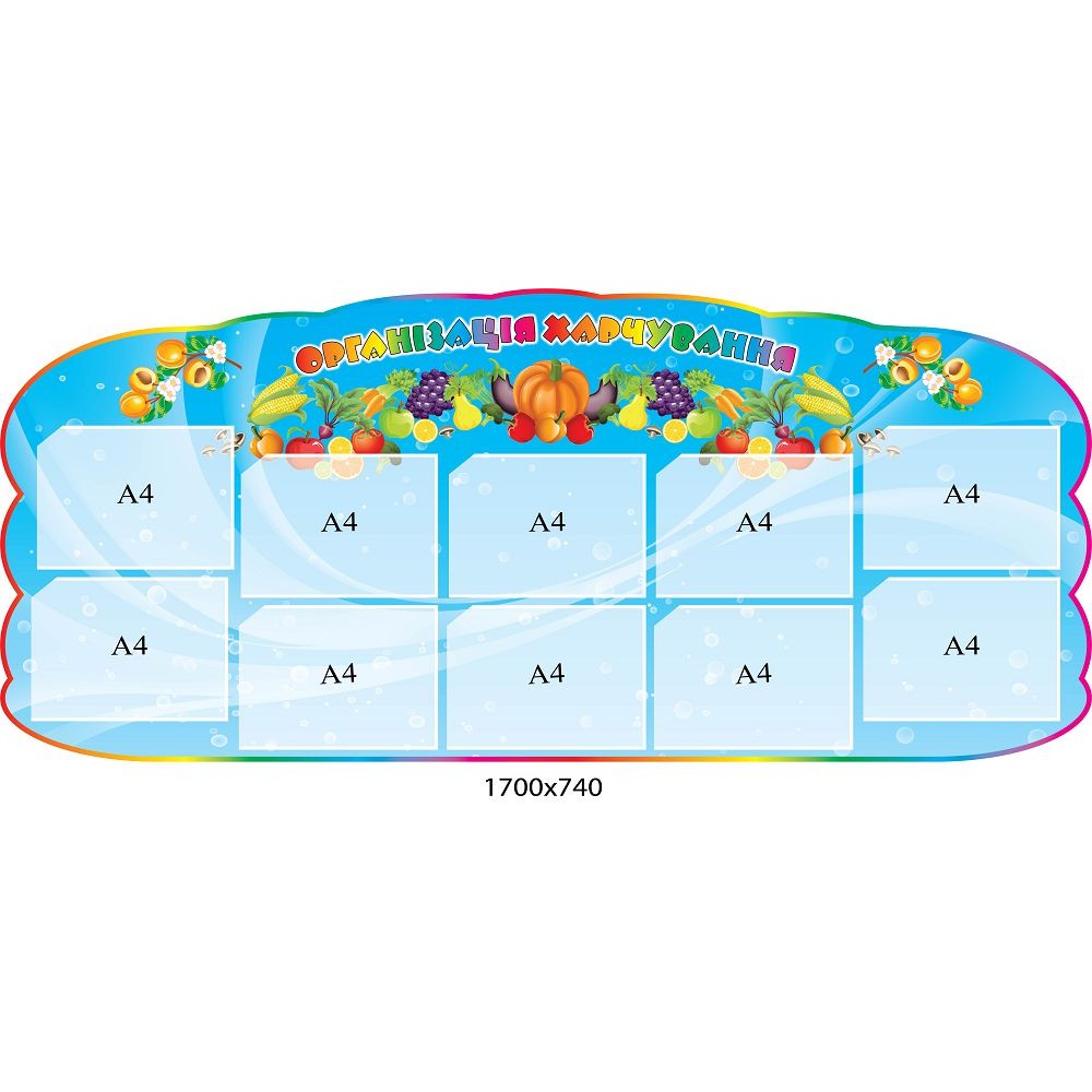 Організація харчування (горизонтальні кишені)