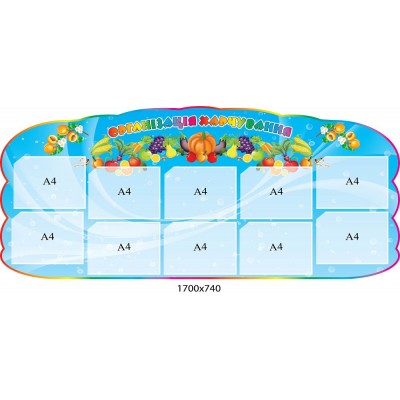 Організація харчування (горизонтальні кишені)