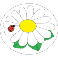 Стенд-держатель для рисунков Ромашка 