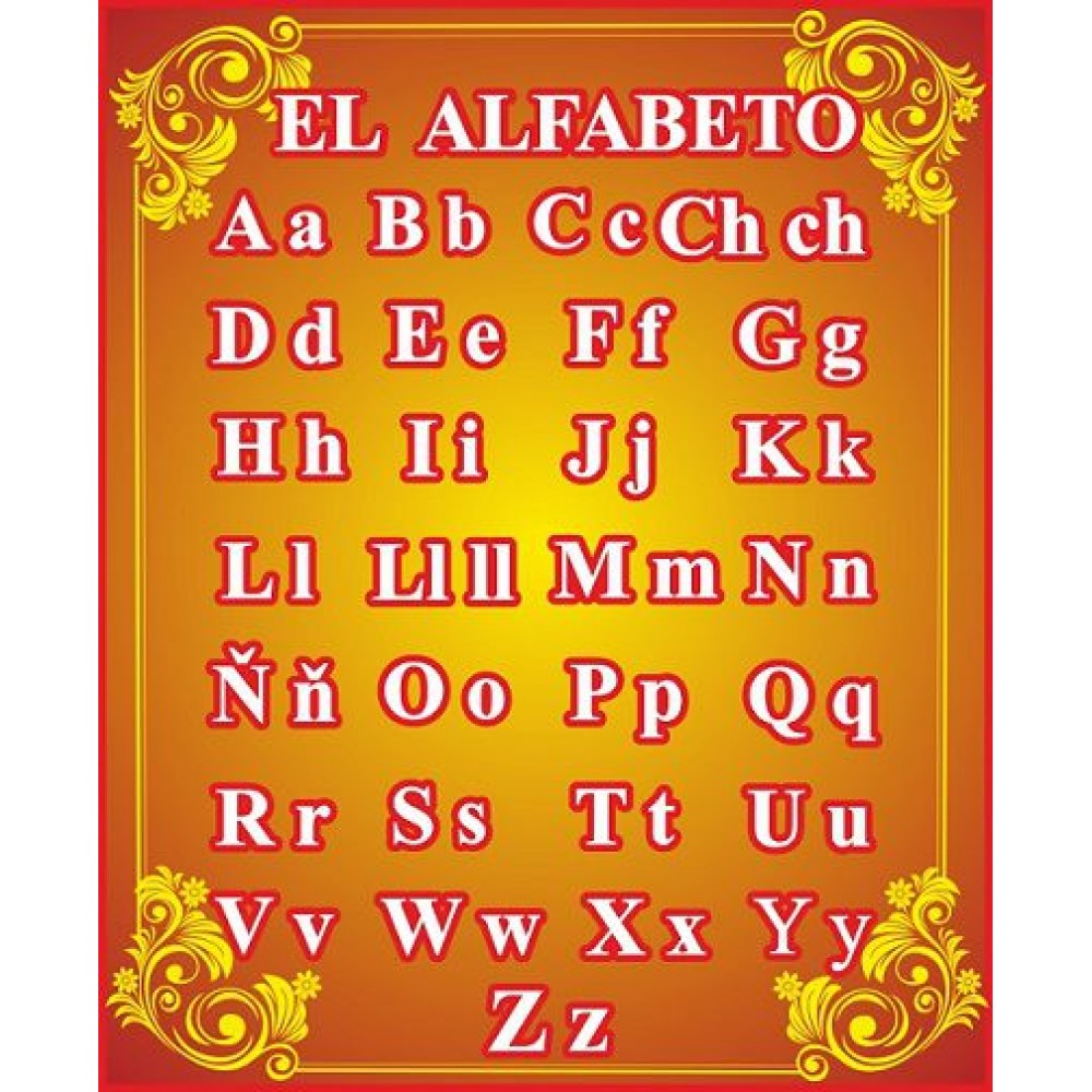 Стенд Кабінет іспанської мови Алфавіт
