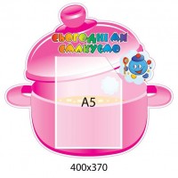 Стенд Меню Капітошка (кишеня А5)