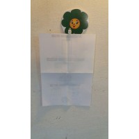 Стенд Держатель для рисунков с прищепкой Ромашка 