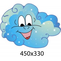 Стенд в форме тучки 