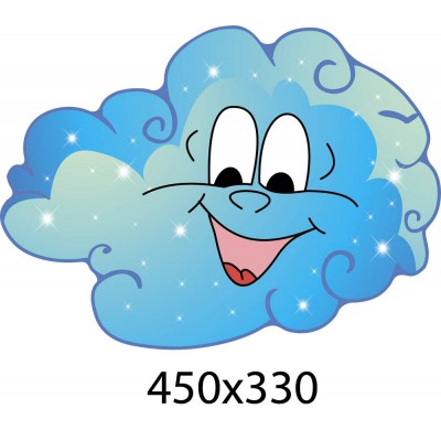 Стенд в форме тучки 