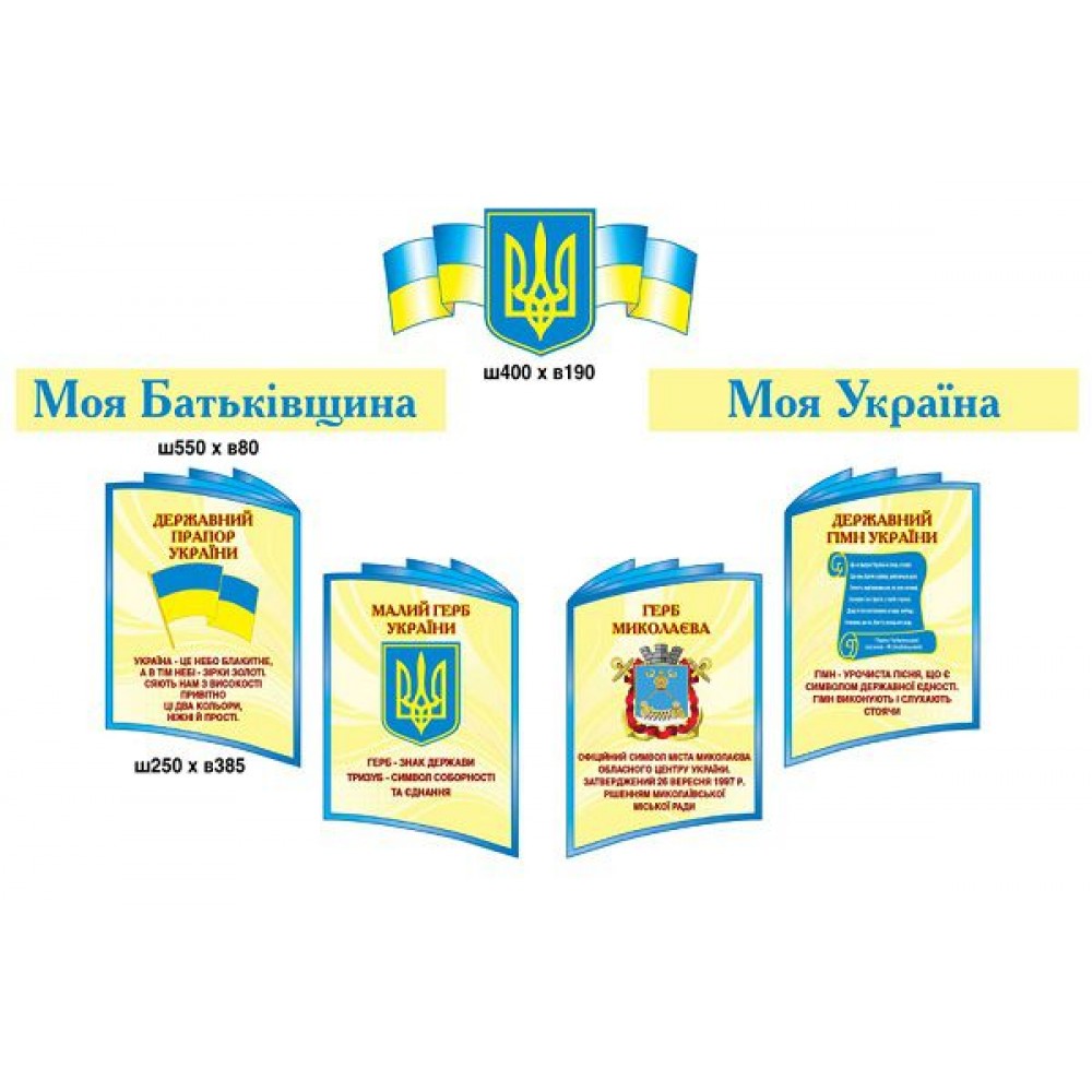 Стенд Моя родина (комплект)