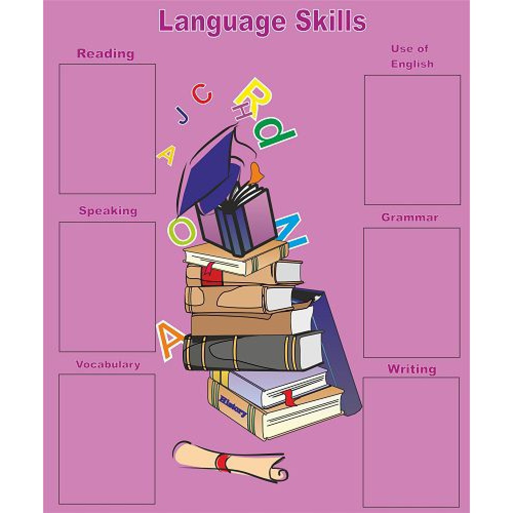 Стенд с карманами в кабинет английского языка