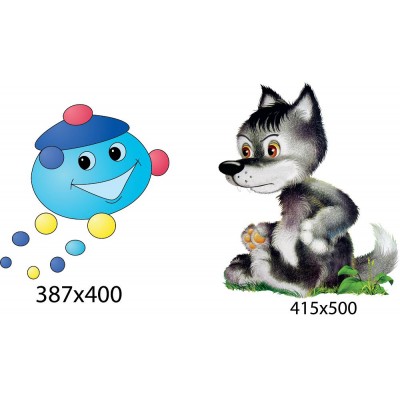 Стенд Волчок и Капитошка 