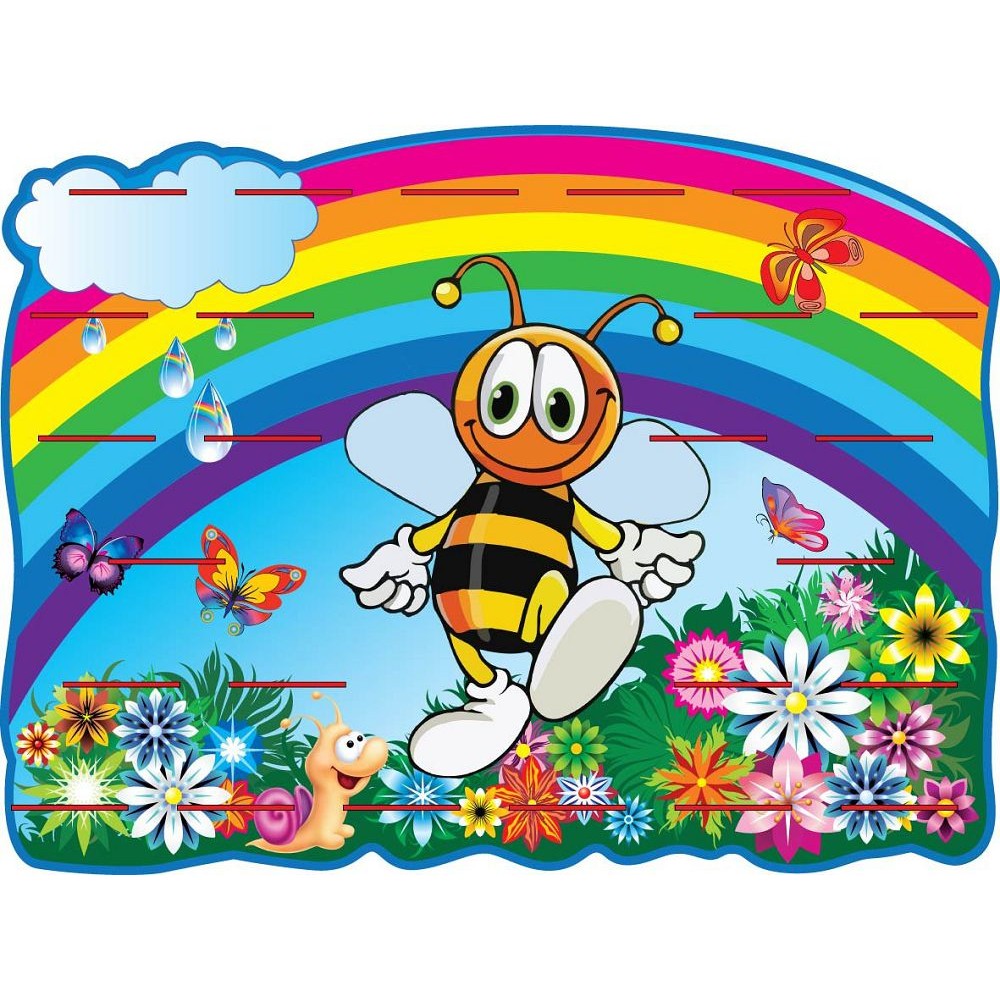 Стенд для размещения лепки Пчела