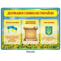 Стенд Государственная символика Символы