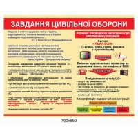 Стенд Задания гражданской защиты Информация
