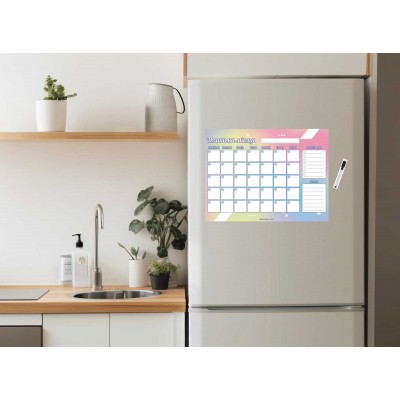 Подарочный магнитный планер с маркером в комплекте