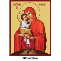 Друк ікон на пластику Почаївська Матір Божа