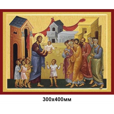 Иконы для фасадов храмов Благословение детей