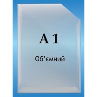 Карман объемный формат А1 вертикальный глубина 2см.