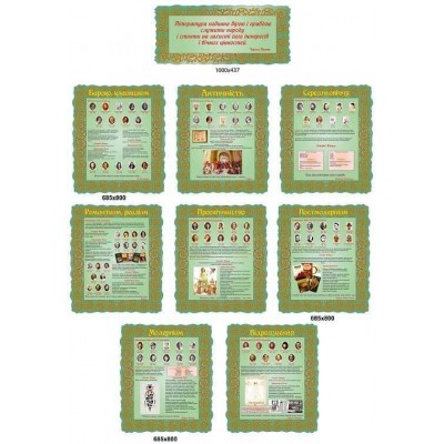  Набор стендов периоды развития мировой литературы