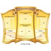 Стенд Методический вестник со стенд-книжками