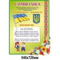 Стенд Символіка Українці зелений колір