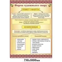 Стенд Форма художнього твору