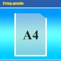 Карман  пластиковый вертикальный А4  толщина 0,4 мм(225х315 мм)