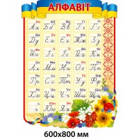 Стенд Алфавіт української мови