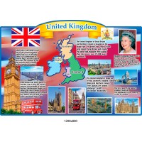 Стенд Королевство Великобритании на английском языке