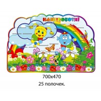 Подставка под лепку Поляна (солнышко, капитошка)