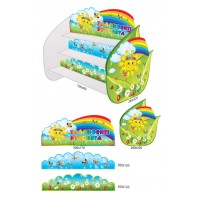 настольная подставка под лепку с бортиками