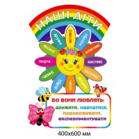 Стенд наші діти 