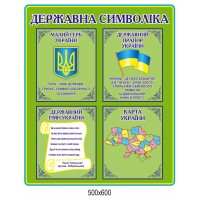 Стенд Символіка (світлий зелений)