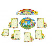 Стенд Для мам і тат, які виховують малят малюки (зелений)