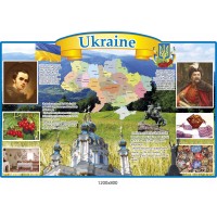 Стенд  Украина на английском языке