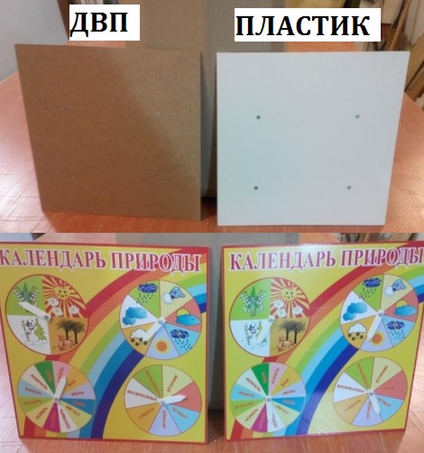 Материал изготовления стендов